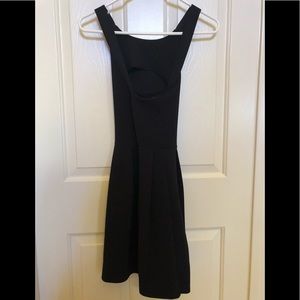 SOS Size Small Skater Dress Crossing Straps